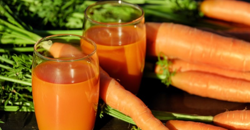 Carrot Juice Glass